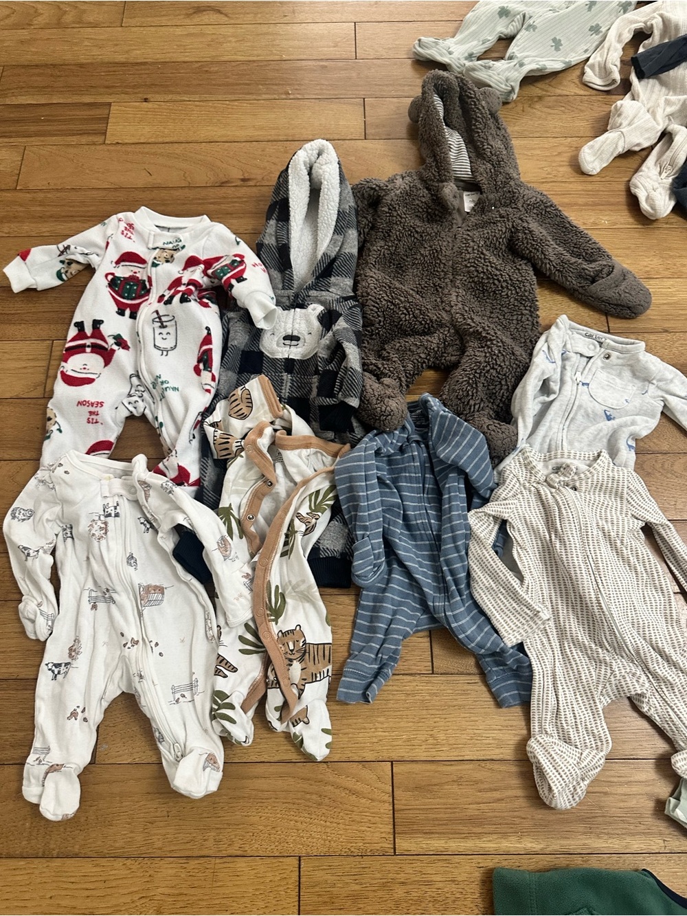 Newborn onesie sleepers outfits carters brand